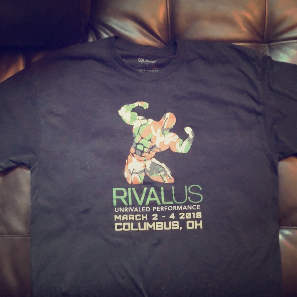 Arnold Classic 2018 RivalUS performance tee.